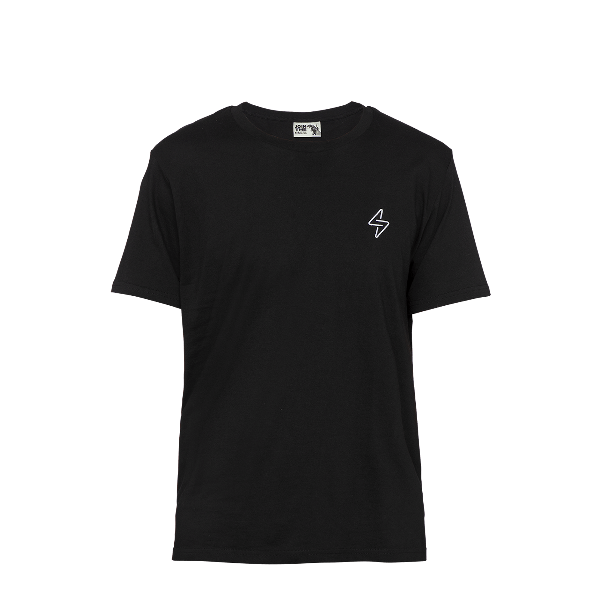 Mellan T-shirt – Svart